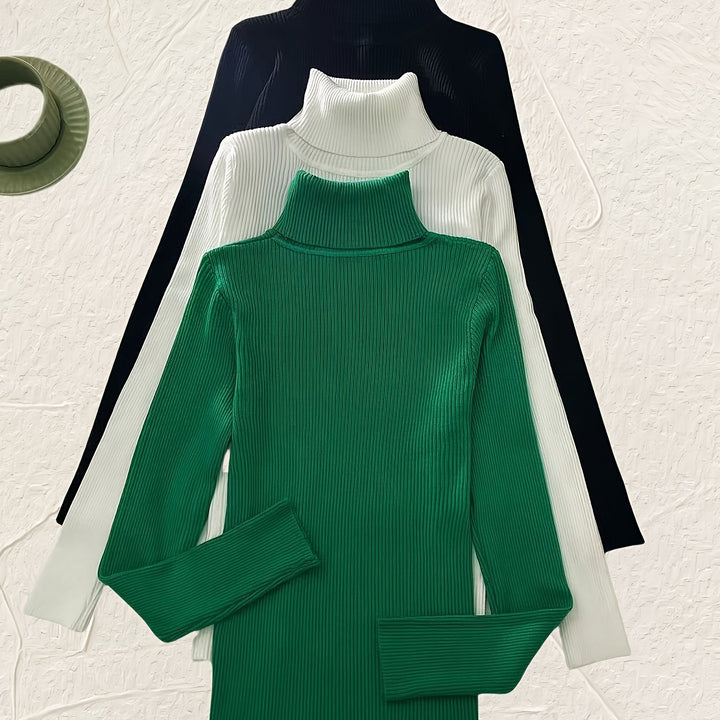 Maya | Elegant Turtleneck Top