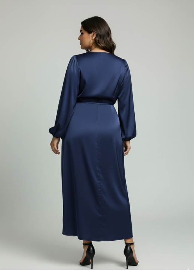 Iris | Elegant Draped Dress