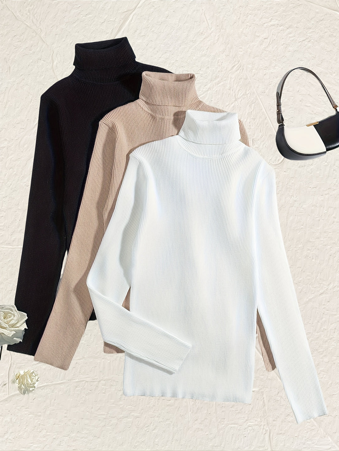 Maya | Elegant Turtleneck Top