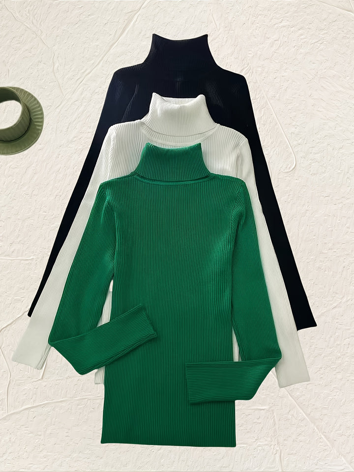 Maya | Elegant Turtleneck Top