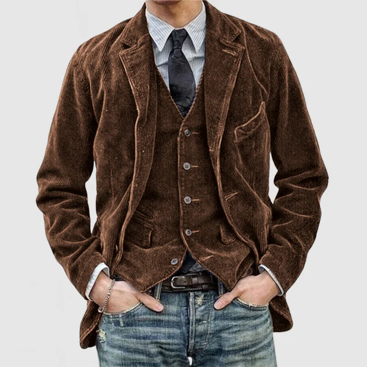 Noé | Vintage Look Corduroy Blazer