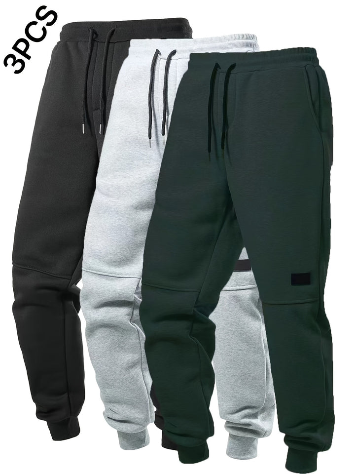 Jowy | Warm Joggers Set (3 Pairs)