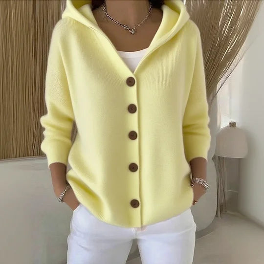 Lena | Premium Hooded Cardigan