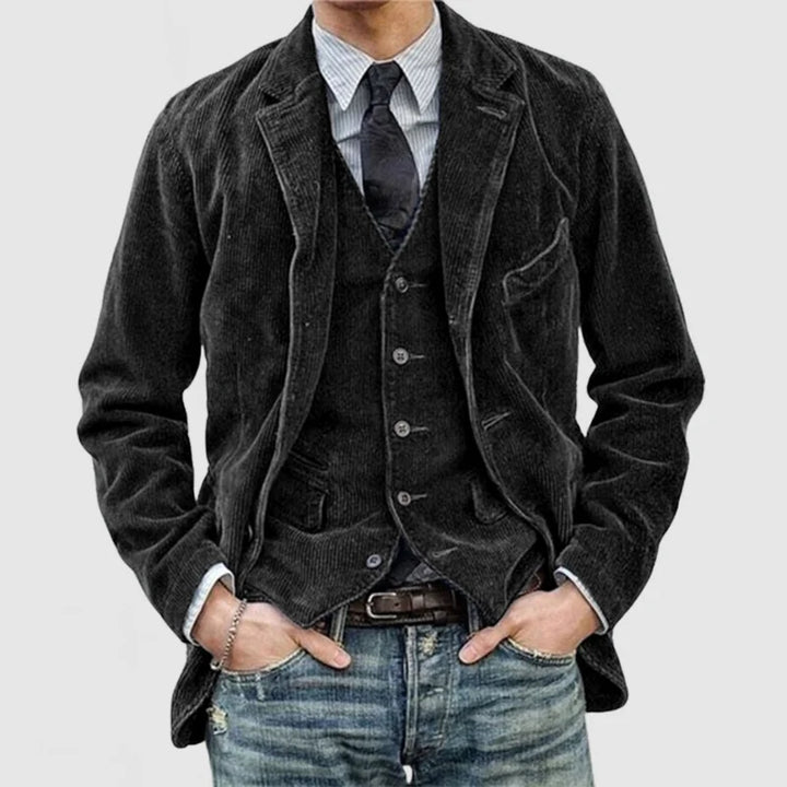 Noé | Vintage Look Corduroy Blazer