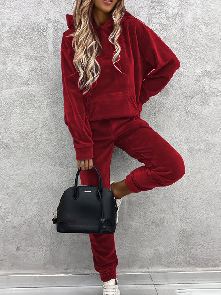 Sena | Elegant Velour Tracksuit