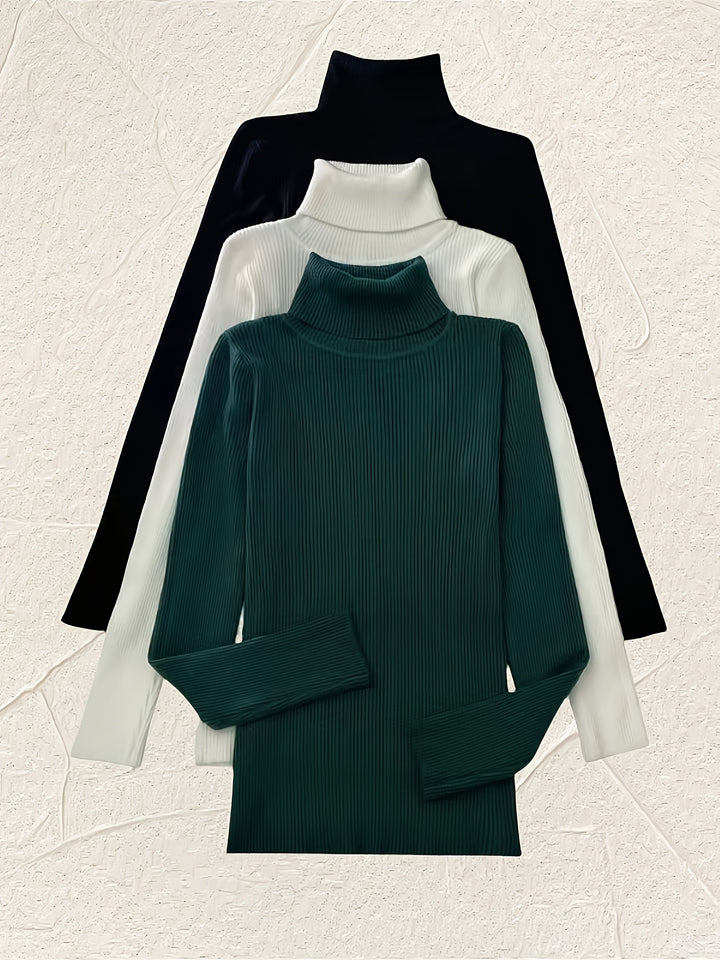 Maya | Elegant Turtleneck Top