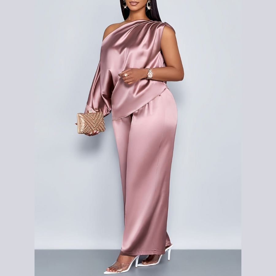 Madeleine | Elegant Satin Set