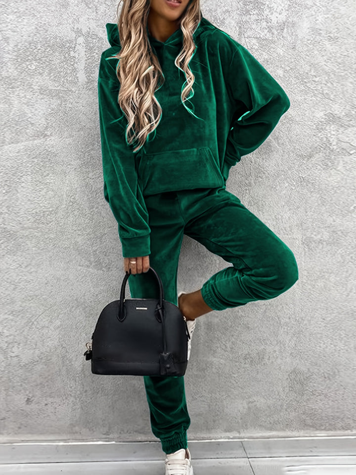 Sena | Elegant Velour Tracksuit