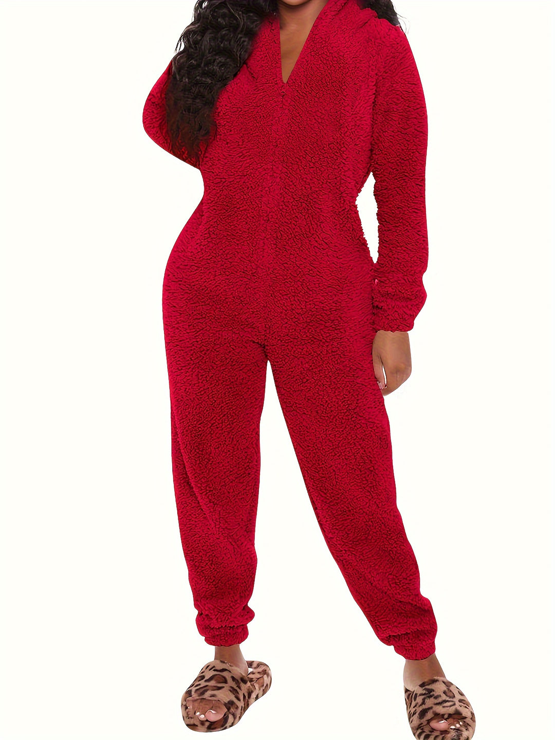 Mila | Cozy Fleece Jumpsuit
