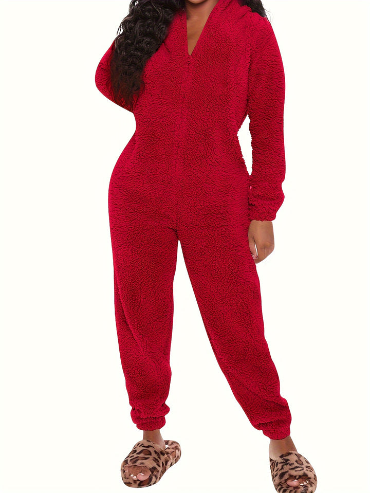 Mila | Cozy Fleece Jumpsuit