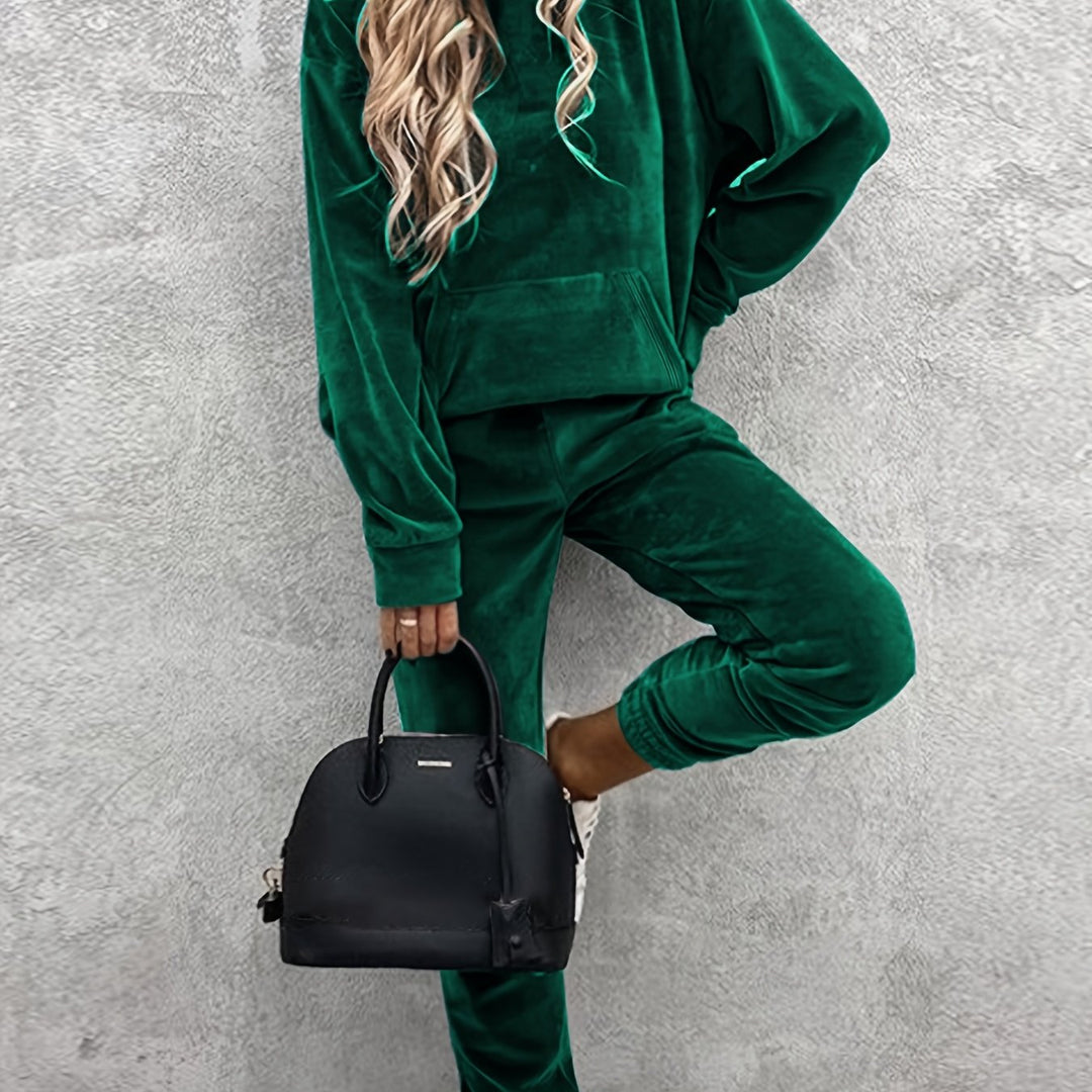 Sena | Elegant Velour Tracksuit