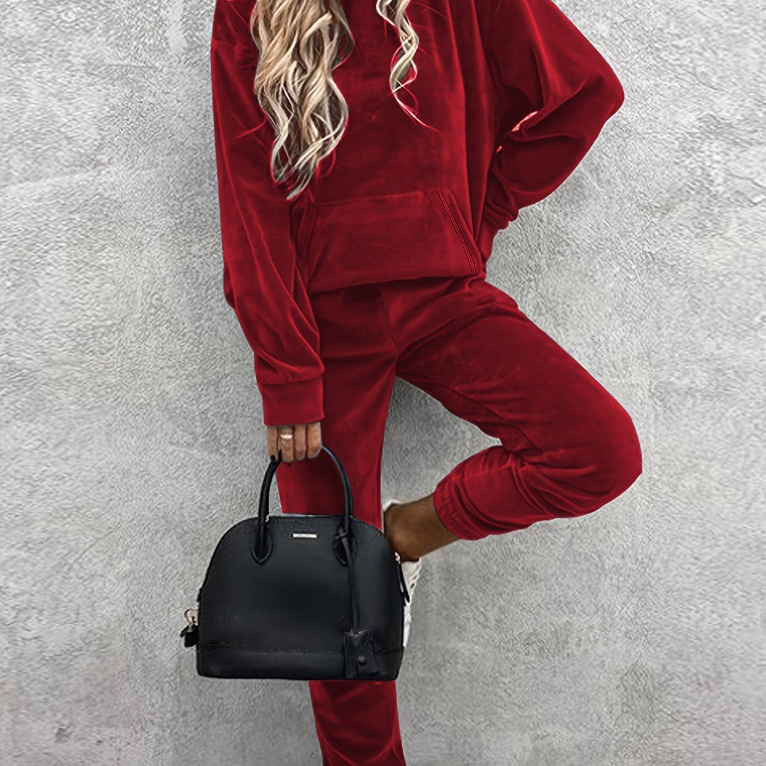 Sena | Elegant Velour Tracksuit