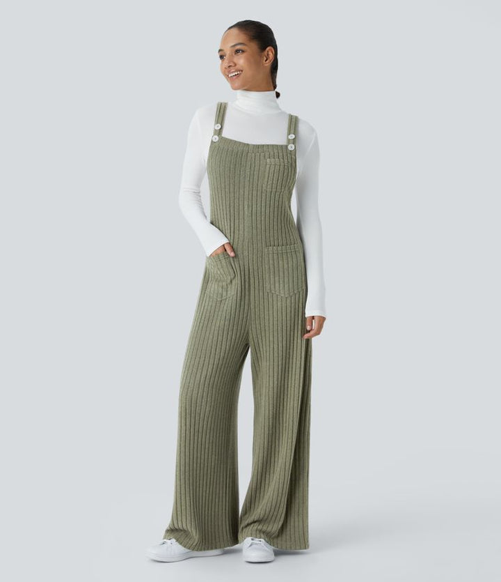 Martina | Premium Ribbed Jumpsuit