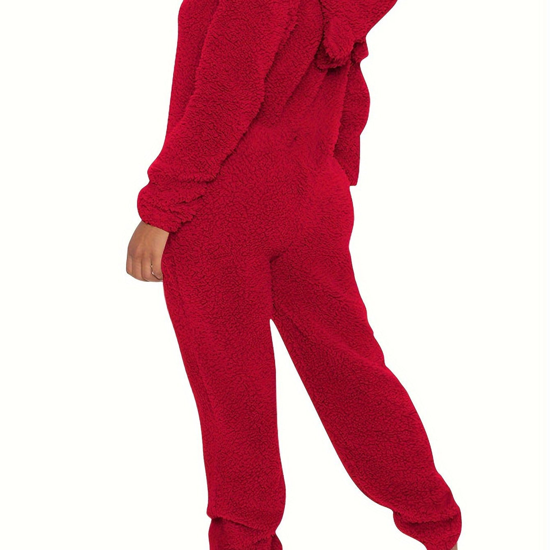 Mila | Cozy Fleece Jumpsuit