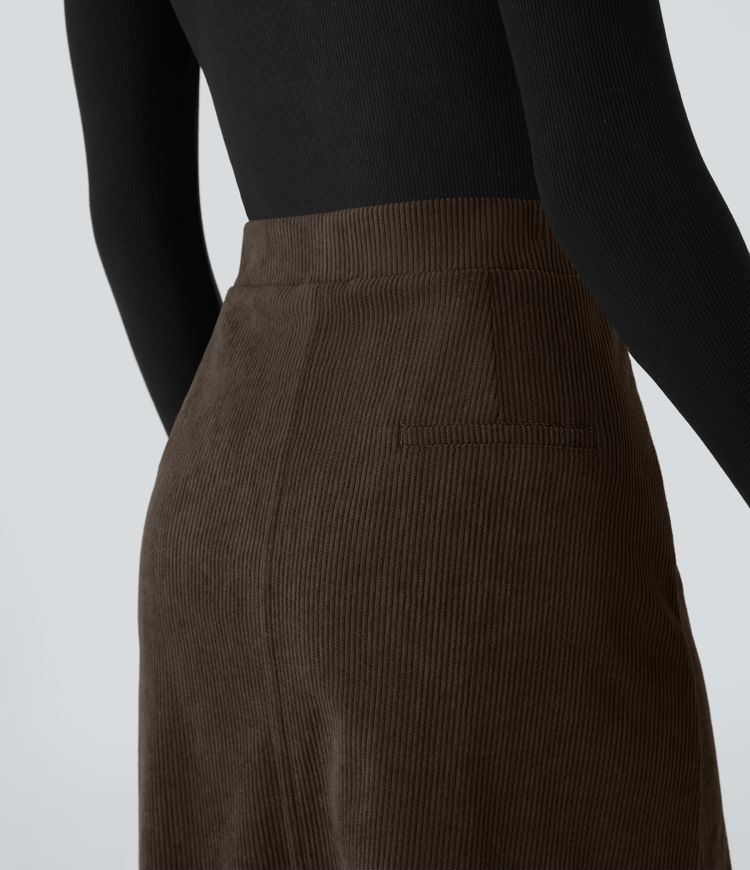 Christel | Elegant Corduroy Skirt