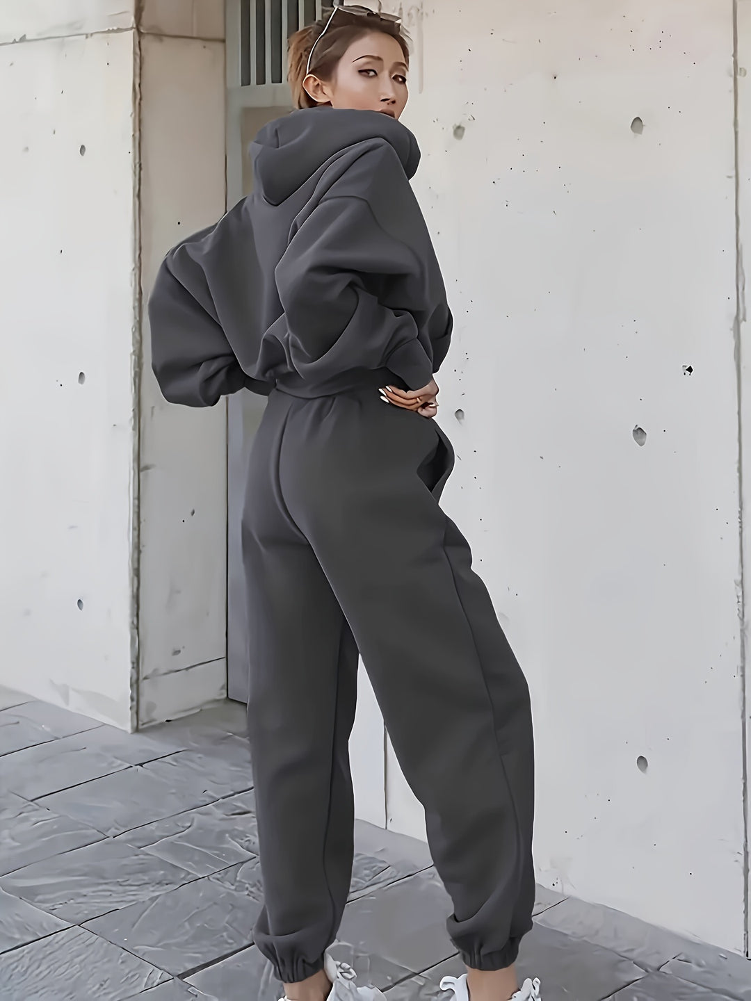 Amber | Oversized Lounge Hoodie Set