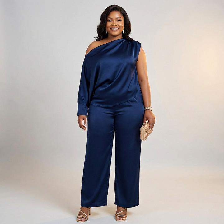 Madeleine | Elegant Satin Set