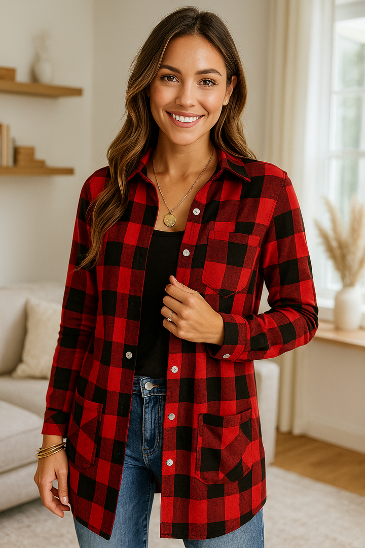 Lindy | Casual Long Shirt