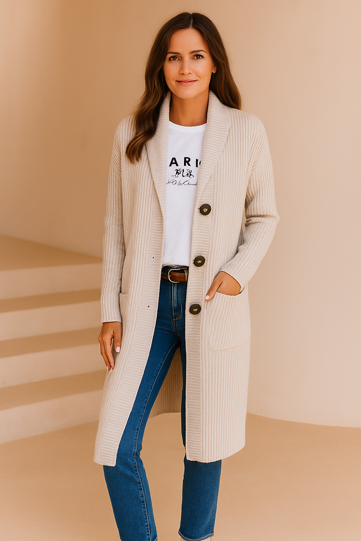 Lorene | Elegant Long Cardigan