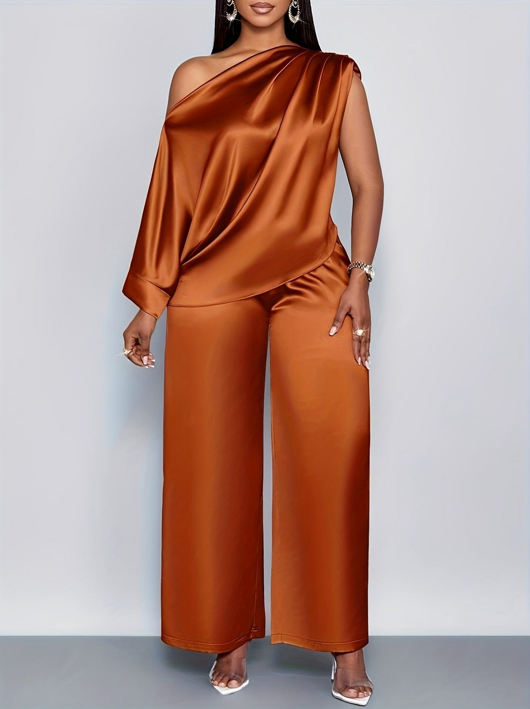 Madeleine | Elegant Satin Set