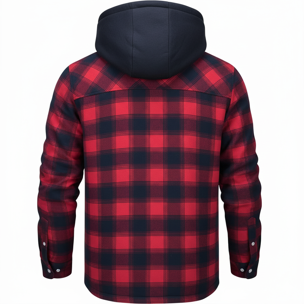 Logan | Warm Checkered Jacket
