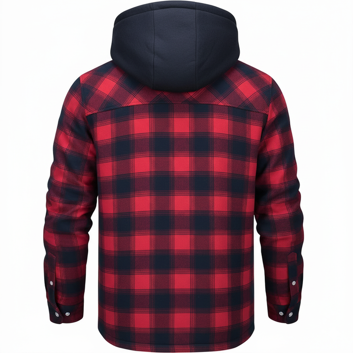 Logan | Warm Checkered Jacket