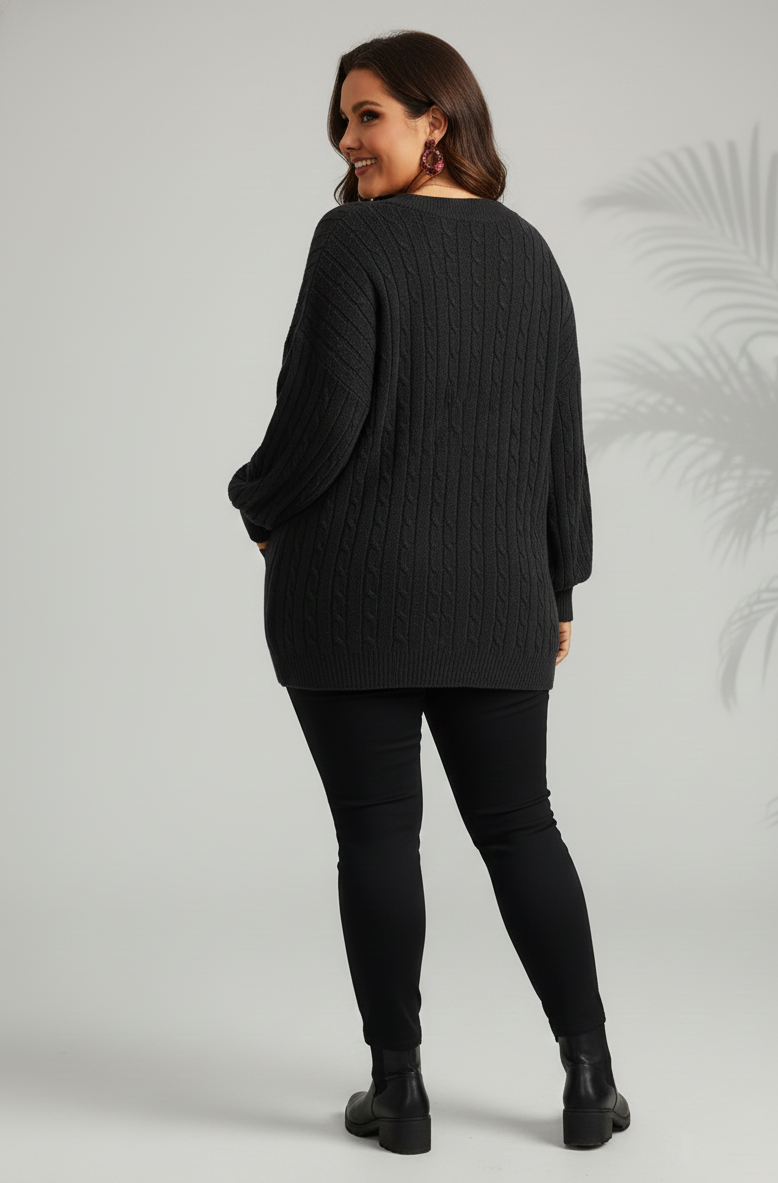 Evelyne | Warm Knitted Jumper