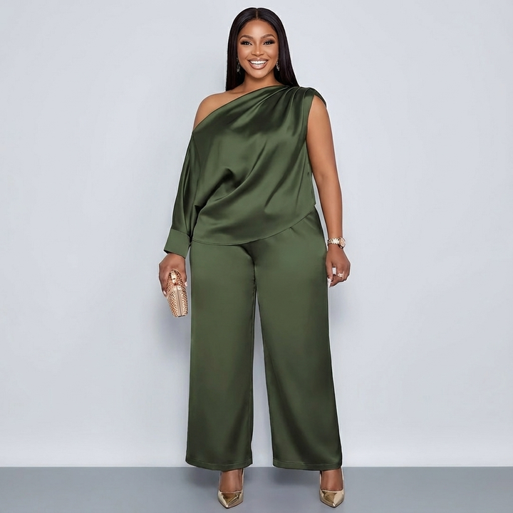 Madeleine | Elegant Satin Set