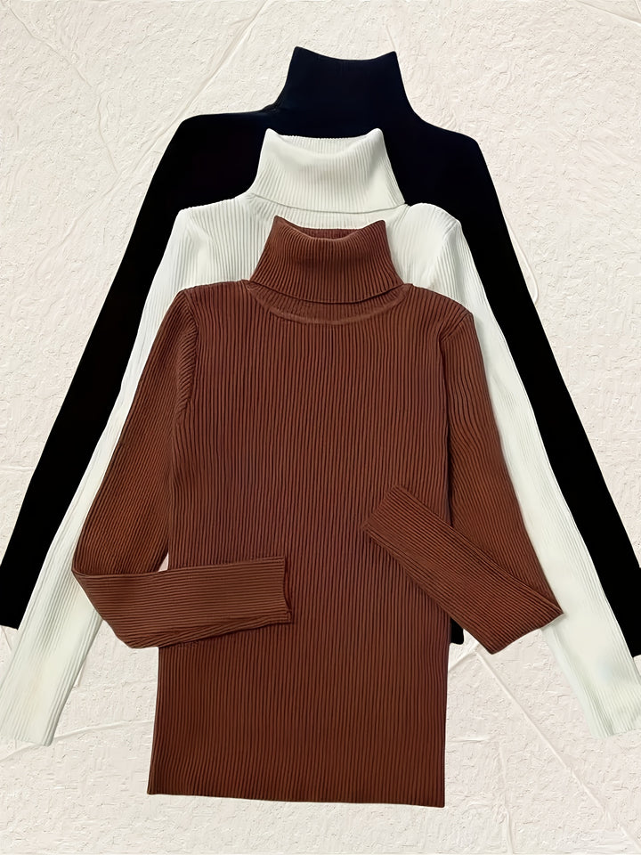 Maya | Elegant Turtleneck Top