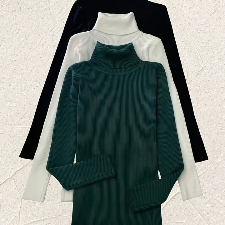 Maya | Elegant Turtleneck Top