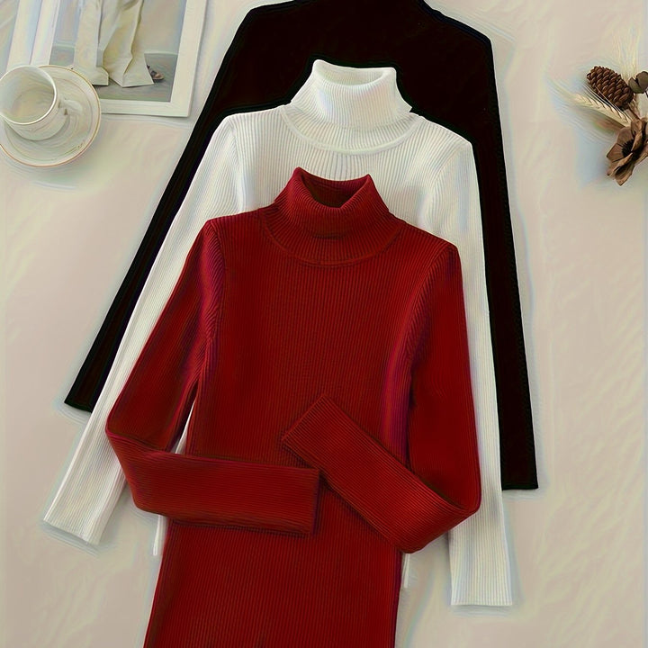 Maya | Elegant Turtleneck Top