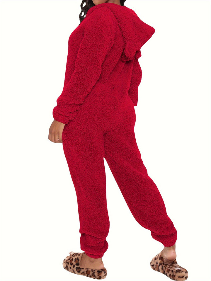 Mila | Cozy Fleece Jumpsuit