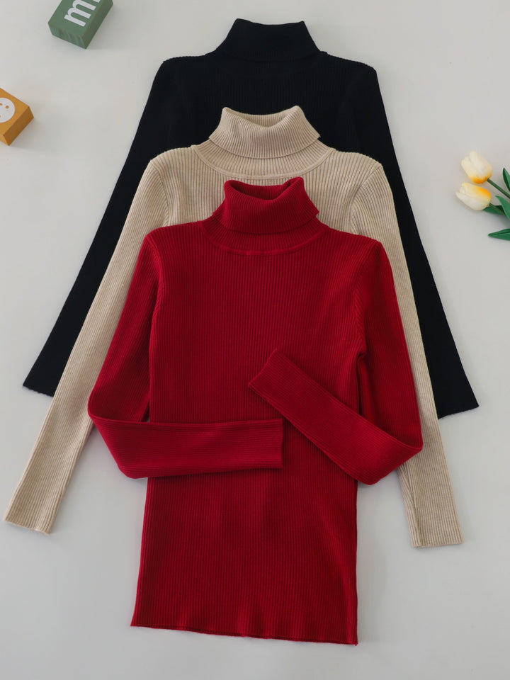 Maya | Elegant Turtleneck Top