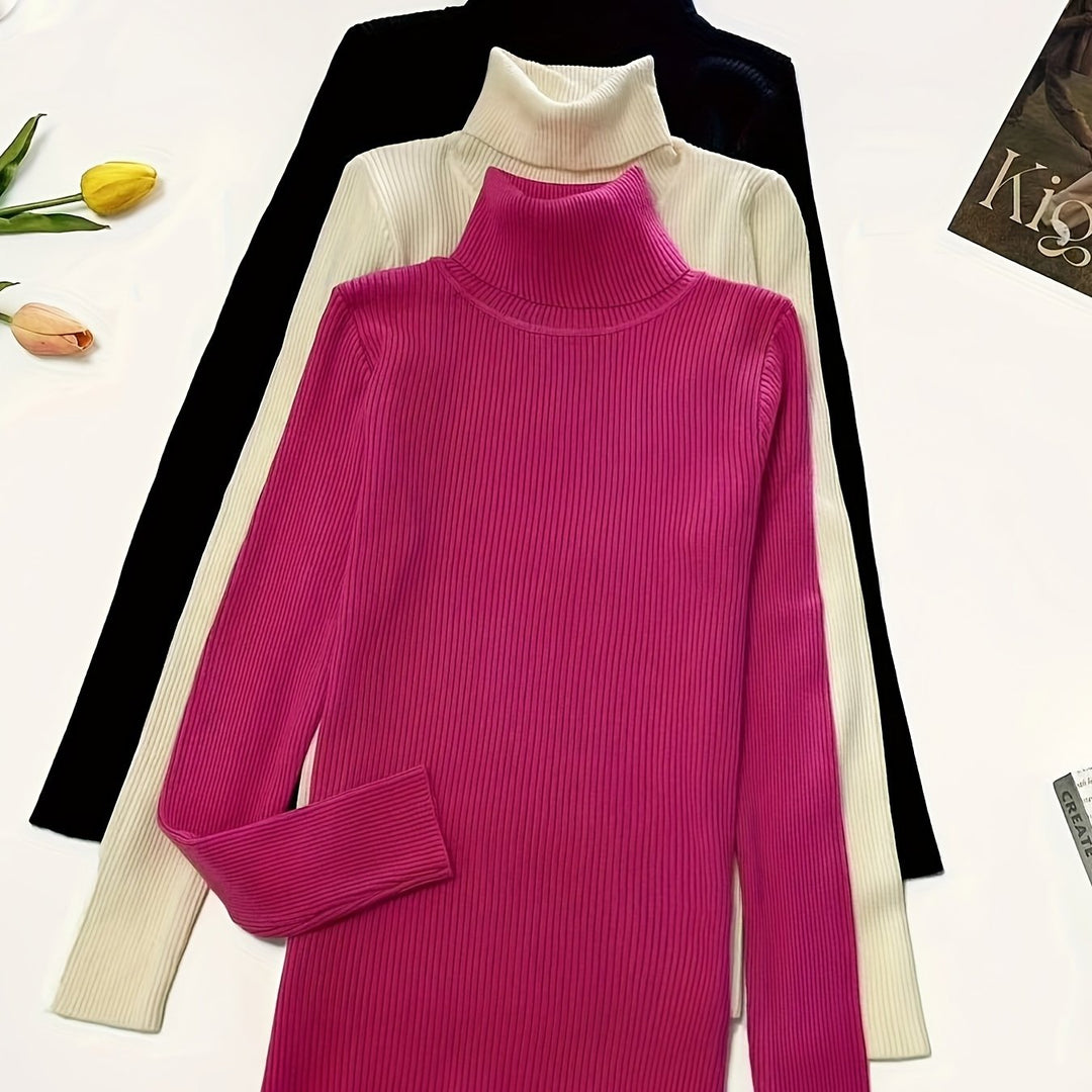 Maya | Elegant Turtleneck Top