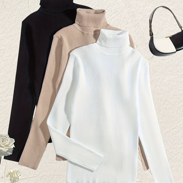 Maya | Elegant Turtleneck Top